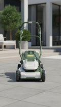 Cordless Electric Lawn Mower Steel Deck